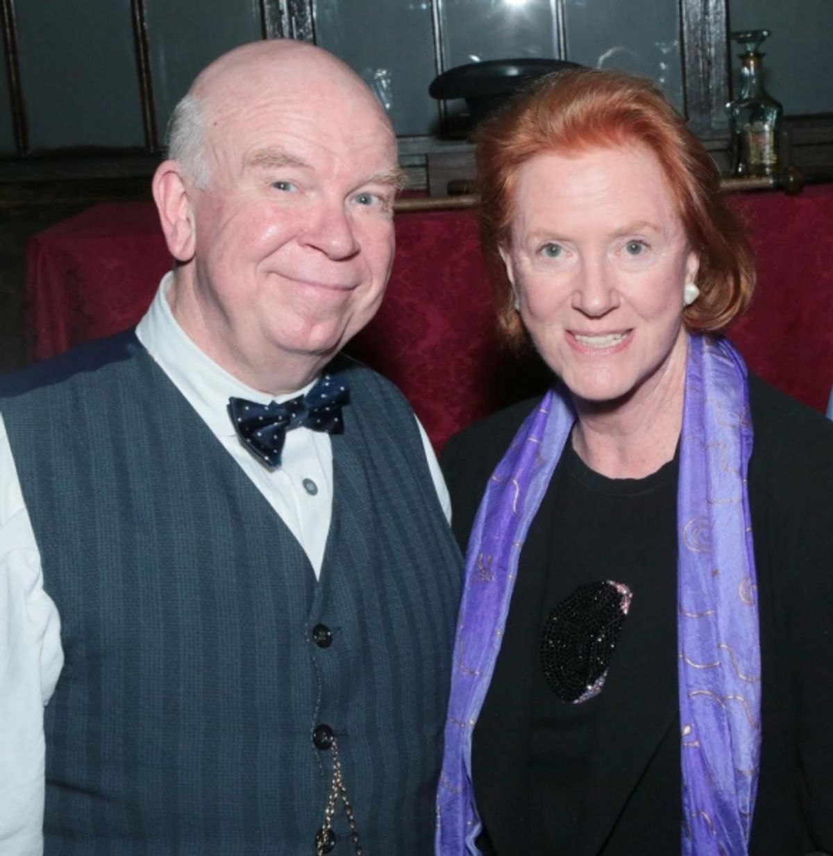 RONALD KEATON, EDWINA SANDYS at 