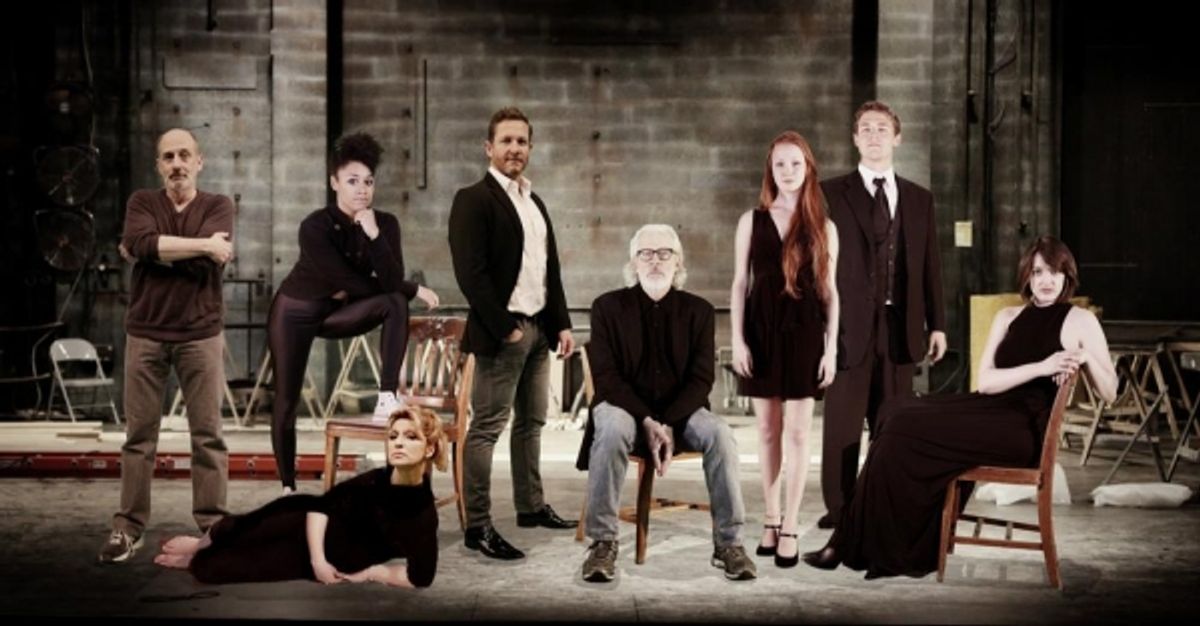 L to R: Philip Hoffman (ThÃ©nardier), Liz Larsen (Madame ThÃ©nardier), Ariana DeBose (Ã‰ponine), David Harris (Valjean), Terrence Mann (Javert), Chandler Lovelle (Cosette), Will Bryant (Enjolras) and Alex Zeto (Fantine) at 