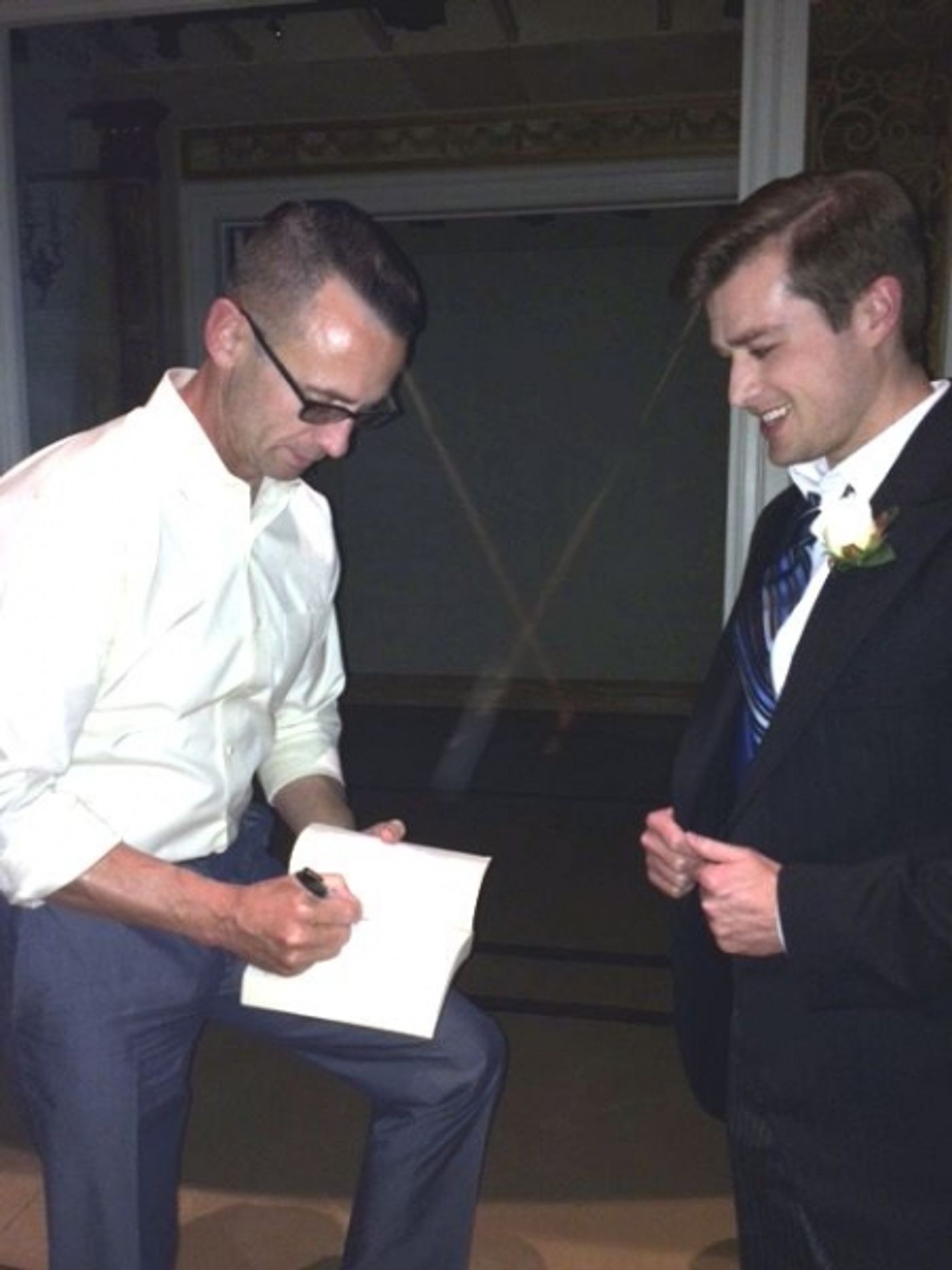 Photo Flash: FIGHT CLUB Novelist Chuck Palahniuk Stops by IT SHOULDA BEEN YOU Photo Flash: FIGHT CLUB Novelist Chuck Palahniuk Stops by IT SHOULDA BEEN YOU Image