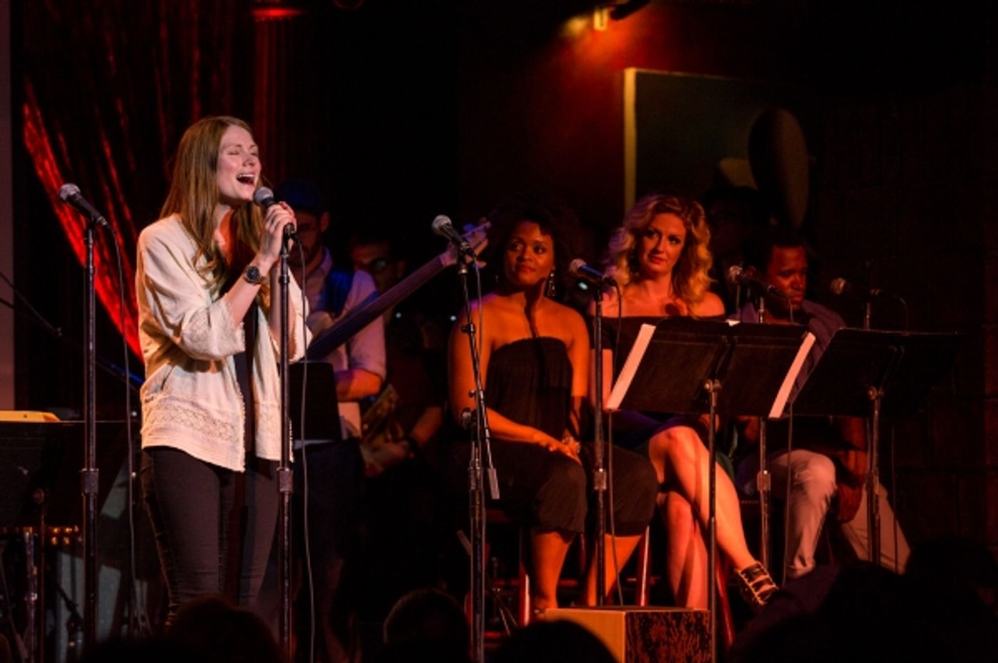 Photo Flash: Corey Cott, Ariana DeBose, Lena Hall and More in BROADWAY SINGS BRUNO MARS  Image