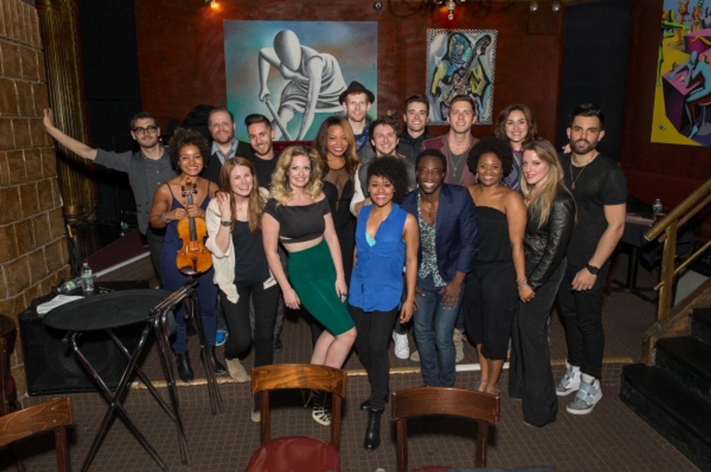 Photo Flash: Corey Cott, Ariana DeBose, Lena Hall and More in BROADWAY SINGS BRUNO MARS  Image