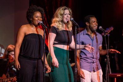 Gabrielle Reid, Devon Yates and Alan Wiggins Photo