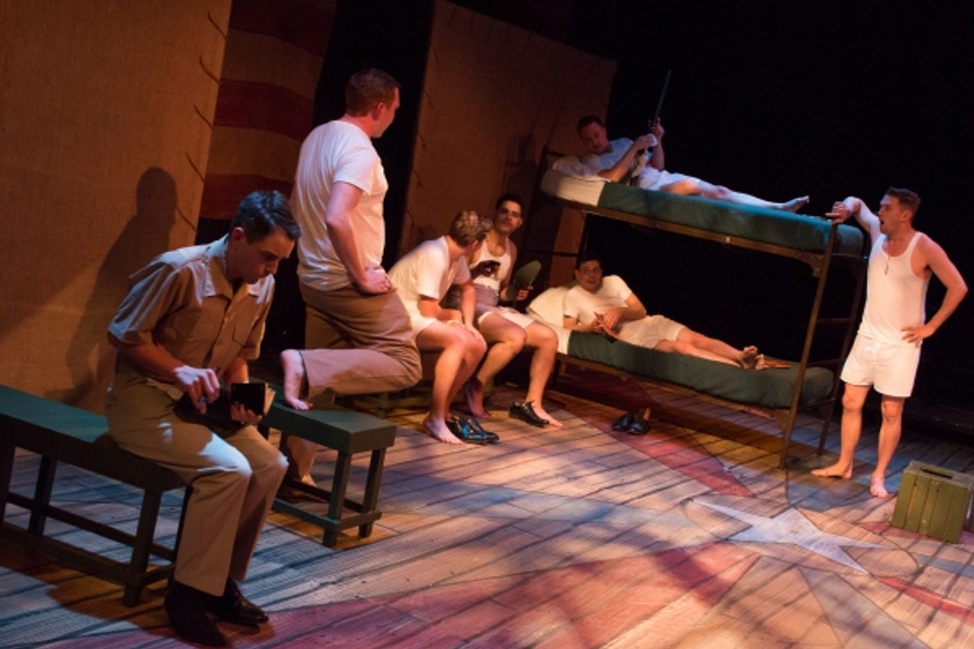 Photo Coverage: First Look at Evolution Theatre Company's YANK! THE MUSICAL Photo Coverage: First Look at Evolution Theatre Company's YANK! THE MUSICAL Image