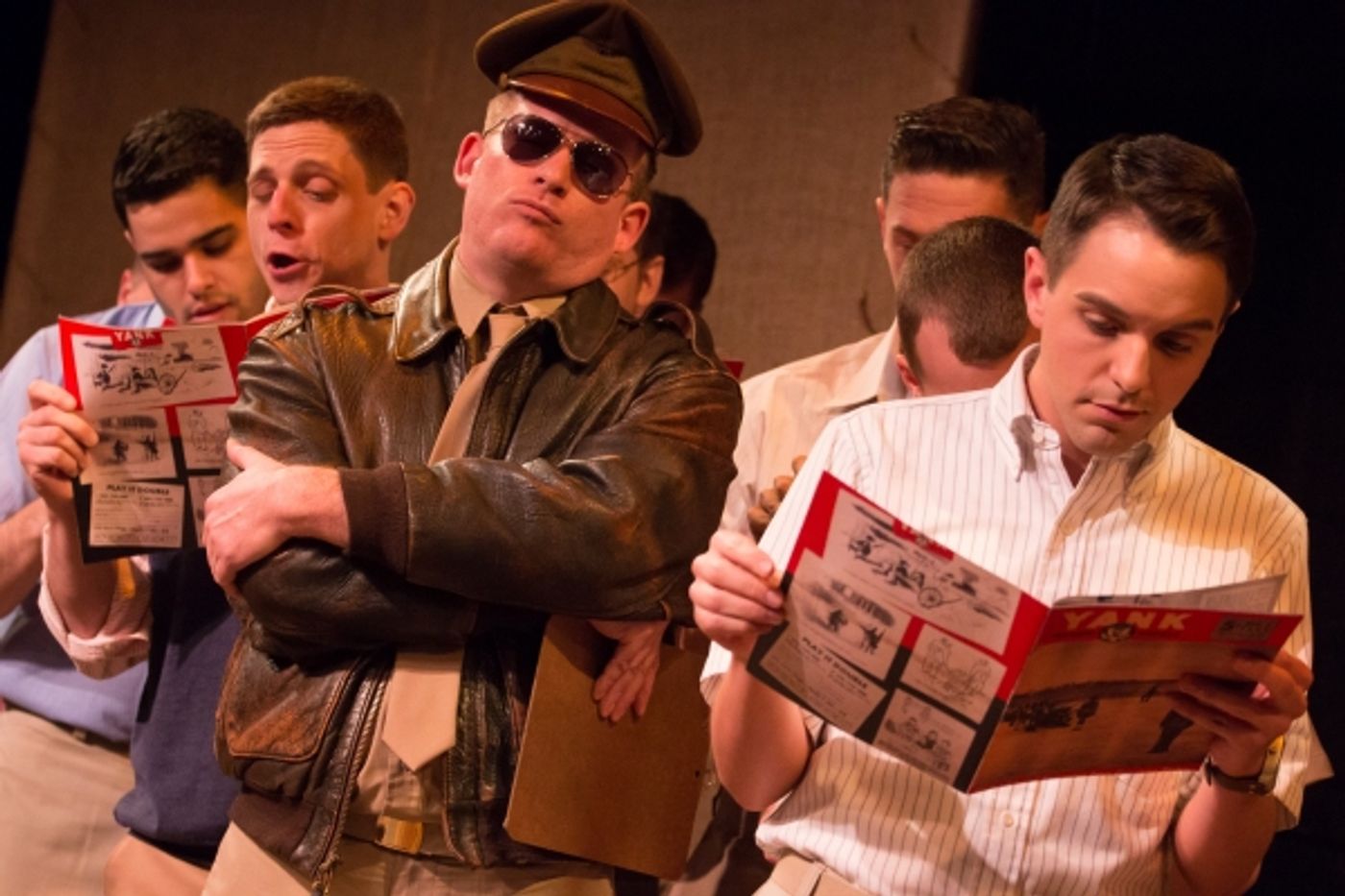 Photo Coverage: First Look at Evolution Theatre Company's YANK! THE MUSICAL Photo Coverage: First Look at Evolution Theatre Company's YANK! THE MUSICAL Image