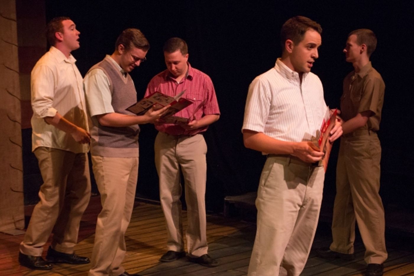 Photo Coverage: First Look at Evolution Theatre Company's YANK! THE MUSICAL Photo Coverage: First Look at Evolution Theatre Company's YANK! THE MUSICAL Image