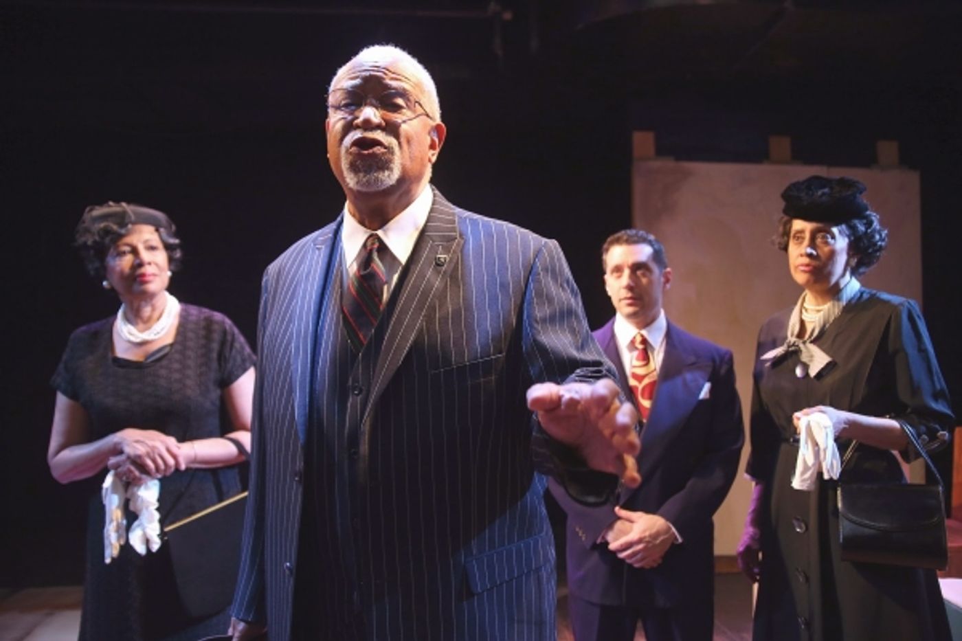 Photo Flash: First Look at Art McFarland in Amiri Baraka's THE MOST DANGEROUS MAN IN AMERICA (W. E. B. DU BOIS)  Image