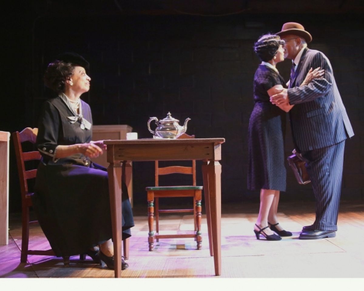 Marie Guinier, Patronia Paley, Art McFarland at 