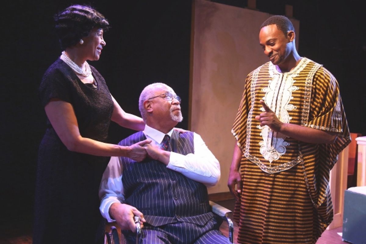 Petronia Paley, Art McFarland, Landon G. Woodson at 