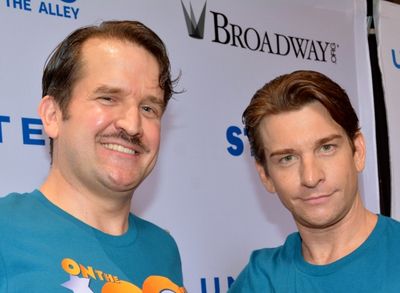 James Moye and Andy Karl Photo
