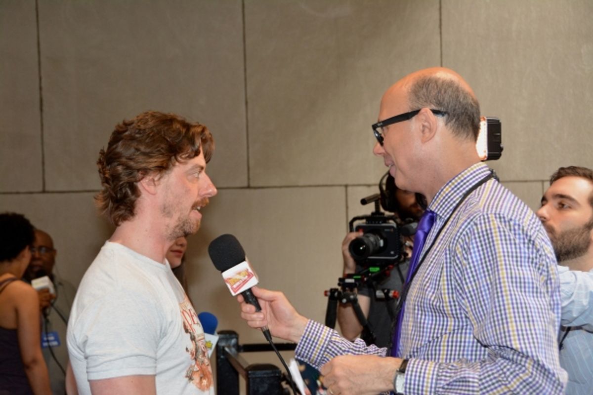 Christian Borle and Richard Ridge at 