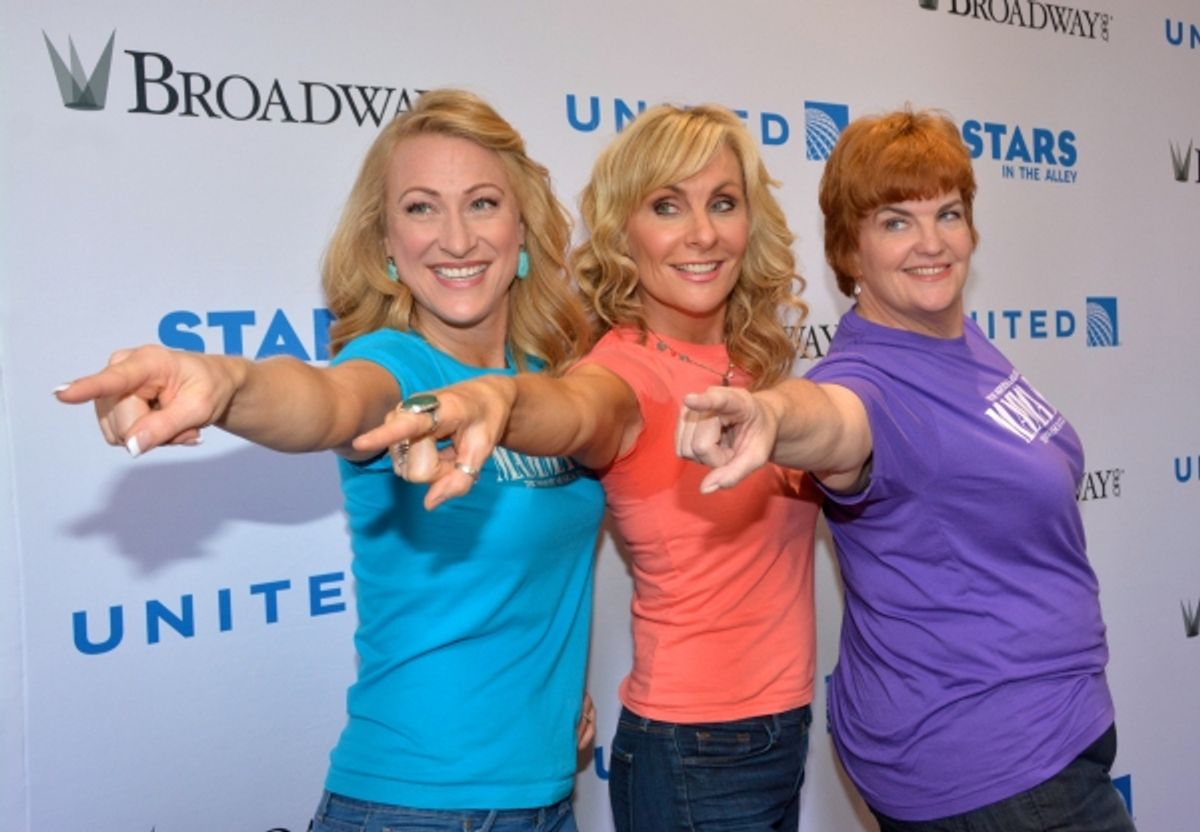 Alison Ewing, Judy McLane and Mary Callanan at 