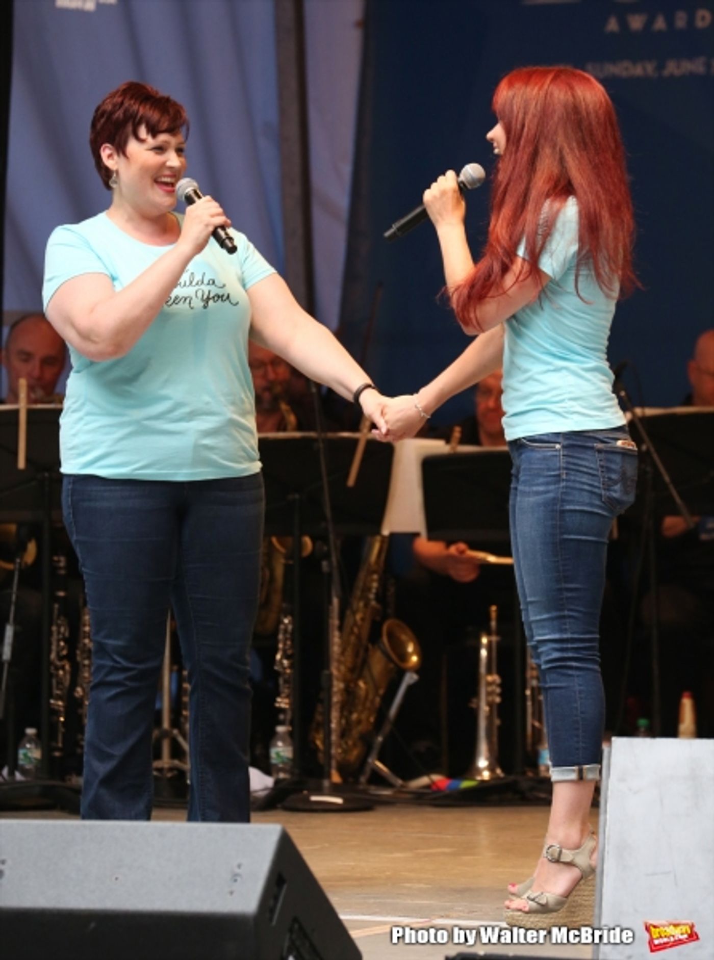 Photo Coverage: Singin' in the Street! Broadway Unites for Another Year of Stars in the Alley - Part Two Photo Coverage: Singin' in the Street! Broadway Unites for Another Year of Stars in the Alley - Part Two Image