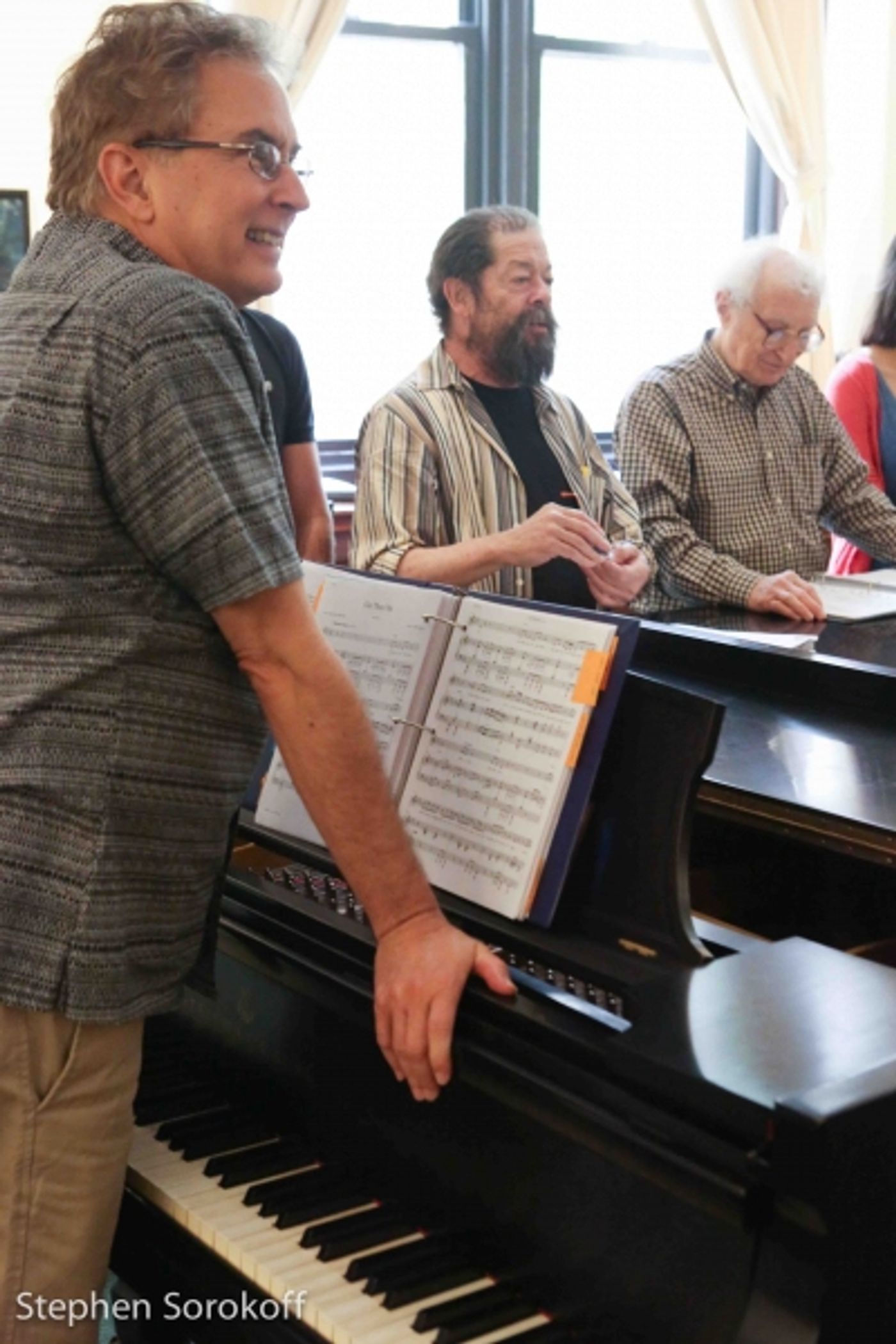 Photo Coverage: In Rehearsal Sheldon Harnick & the 92Y Cast of TO LIFE! Celebrating 50 Years of FIDDLER ON THE ROOF  Image