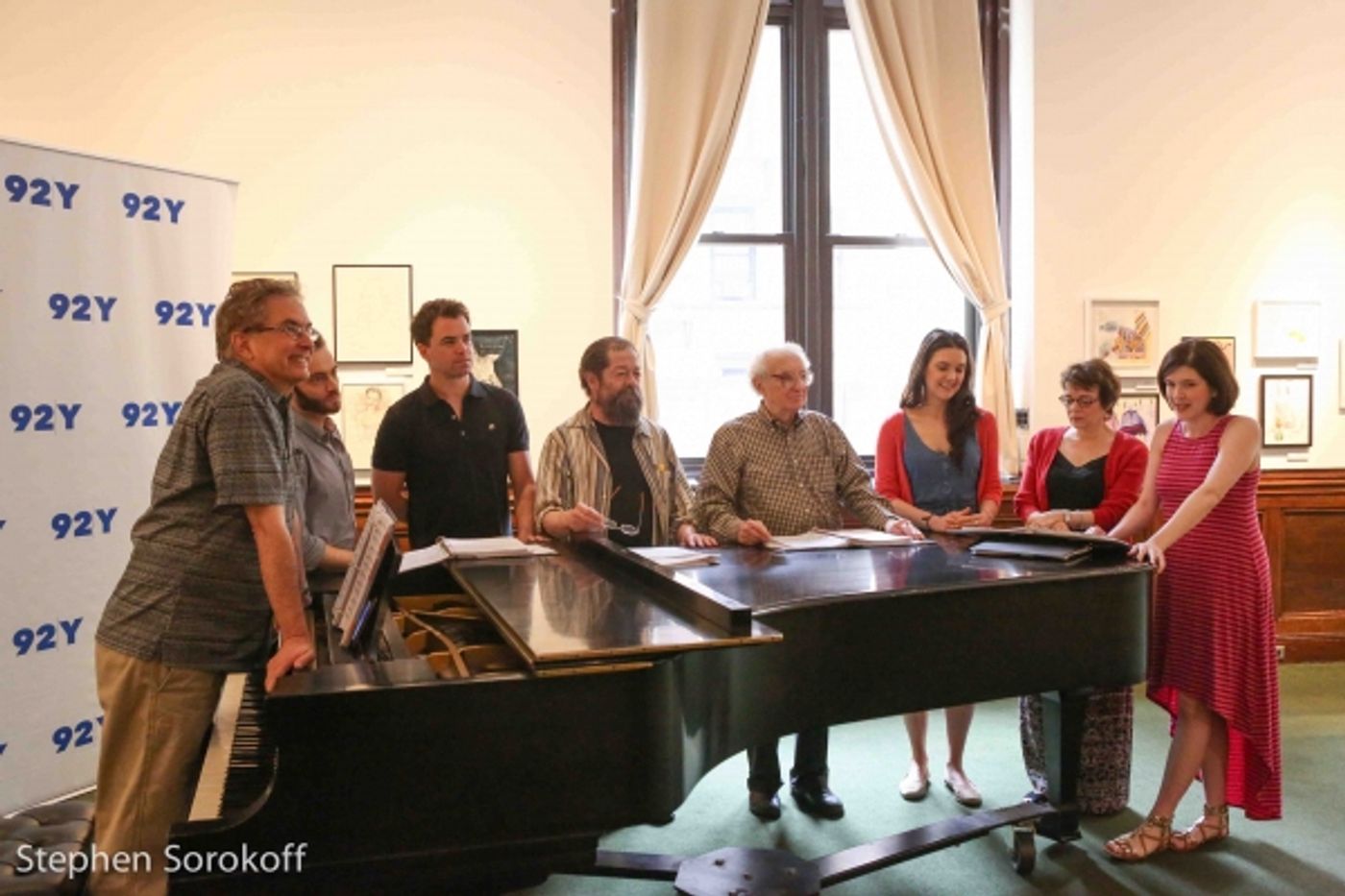 Photo Coverage: In Rehearsal Sheldon Harnick & the 92Y Cast of TO LIFE! Celebrating 50 Years of FIDDLER ON THE ROOF  Image