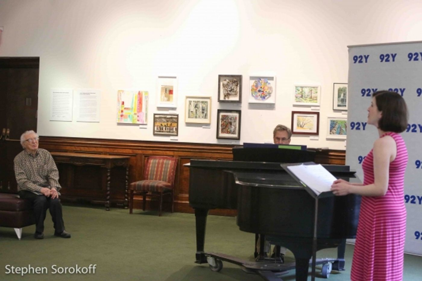 Photo Coverage: In Rehearsal Sheldon Harnick & the 92Y Cast of TO LIFE! Celebrating 50 Years of FIDDLER ON THE ROOF  Image