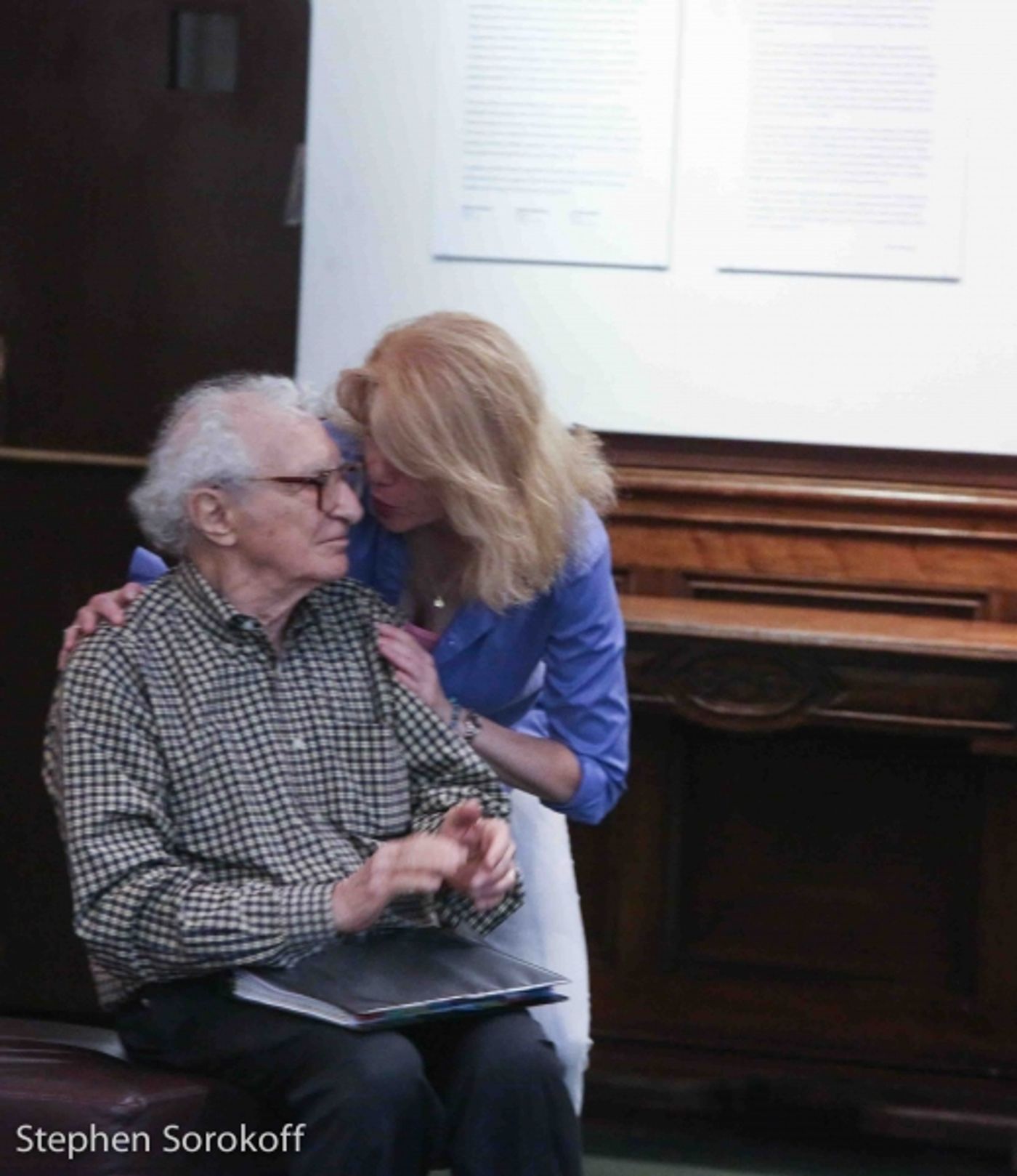 Photo Coverage: In Rehearsal Sheldon Harnick & the 92Y Cast of TO LIFE! Celebrating 50 Years of FIDDLER ON THE ROOF  Image