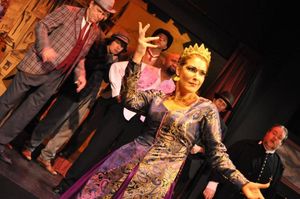 HEATHER MALROY (Helena) and the Ensemble Cast Photo