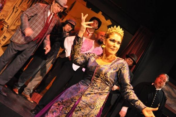 HEATHER MALROY (Helena) and the Ensemble Cast Photo