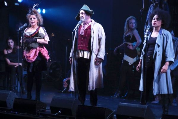 Liz Larsen, Philip Hoffman and Ariana DeBose Photo