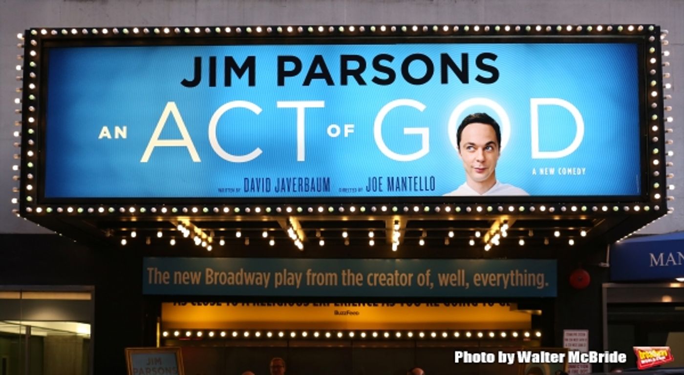 Photo Coverage: Jim Parsons Takes Opening Night Bows in AN ACT OF GOD!  Image