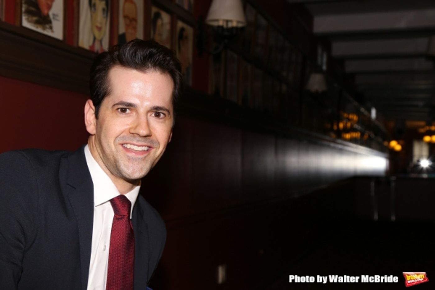 Photo Coverage: AN AMERICAN IN PARIS' Tony-Nominated Leads Get Sardi's Caricatures! Image
