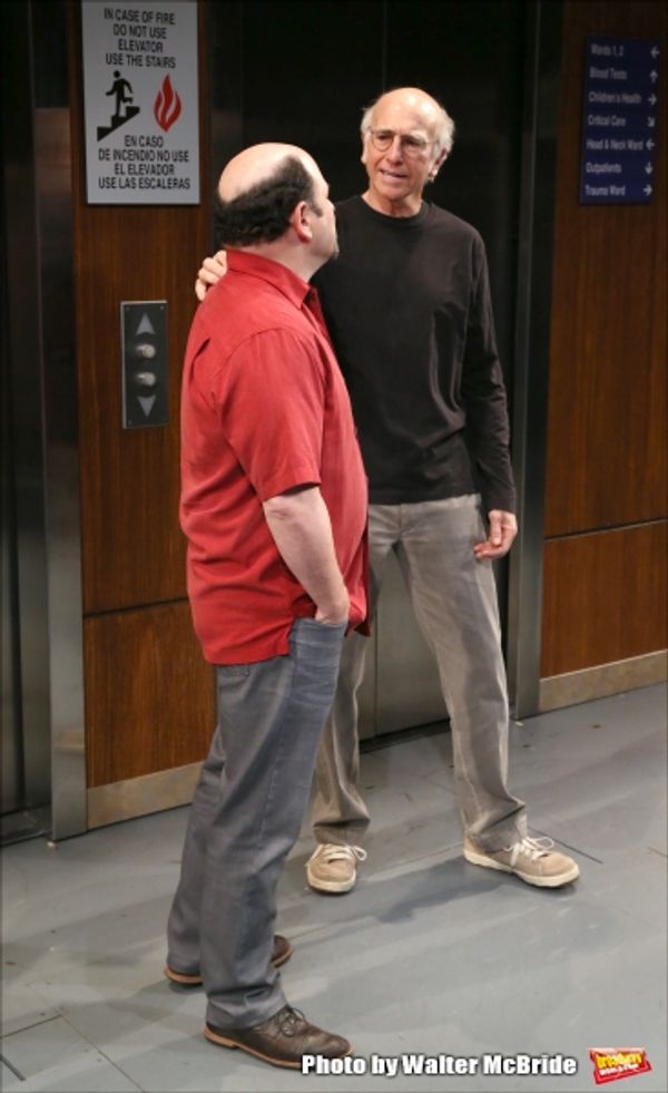 Jason Alexander and Larry David  Photo