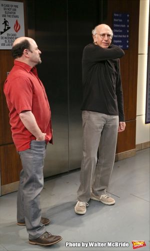 Jason Alexander and Larry David @ BroadwayWorld Jason Alexander and Larry David Photo