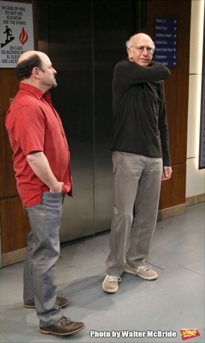 Jason Alexander and Larry David  Photo