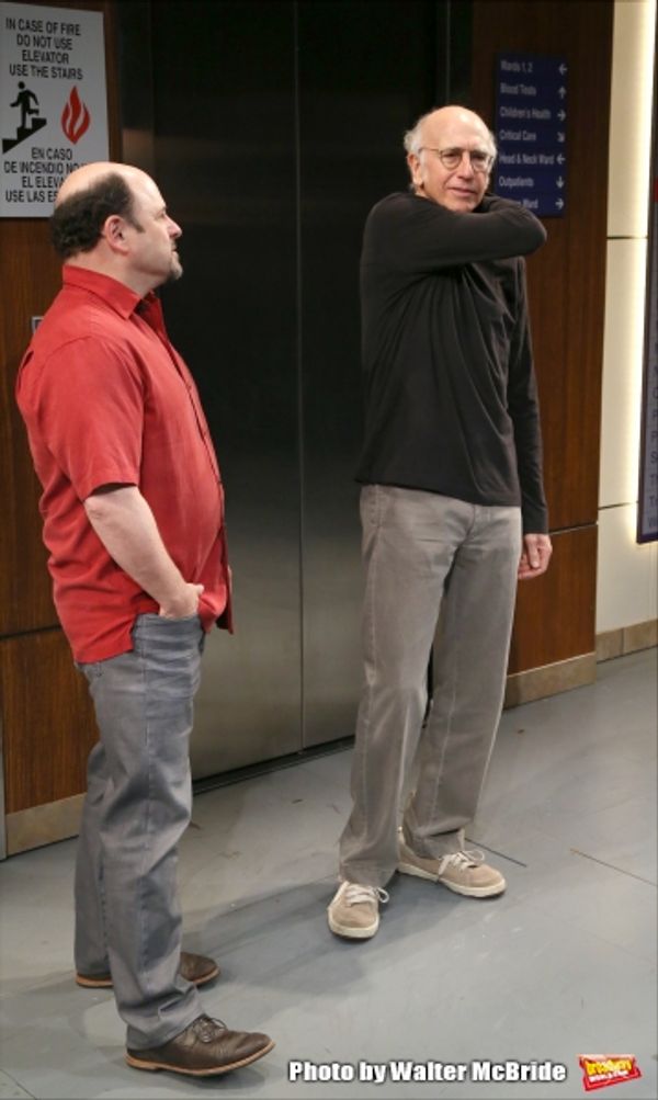 Jason Alexander and Larry David  Photo
