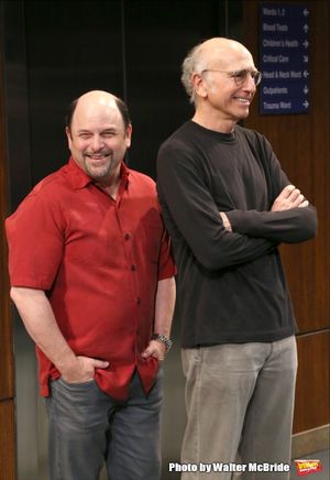 Jason Alexander and Larry David @ BroadwayWorld Jason Alexander and Larry David Photo