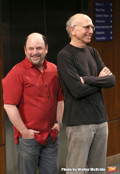 Jason Alexander and Larry David  Photo