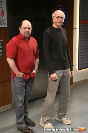 Jason Alexander and Larry David @ BroadwayWorld Jason Alexander and Larry David Photo