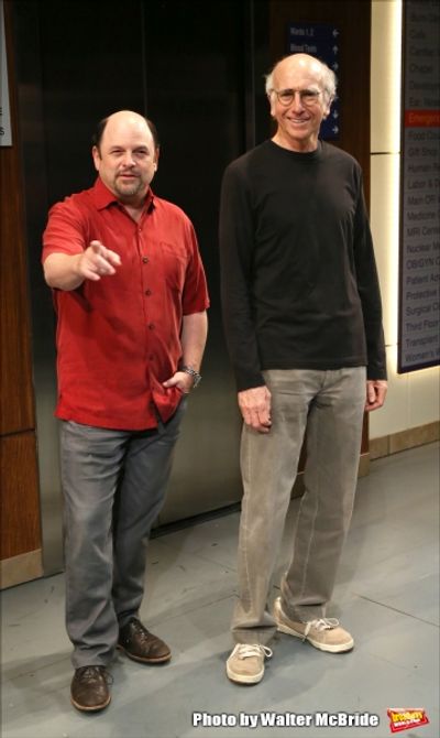 Jason Alexander and Larry David  Photo
