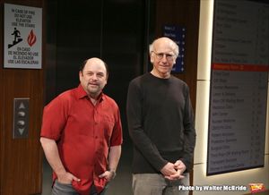 Jason Alexander and Larry David @ BroadwayWorld Jason Alexander and Larry David Photo