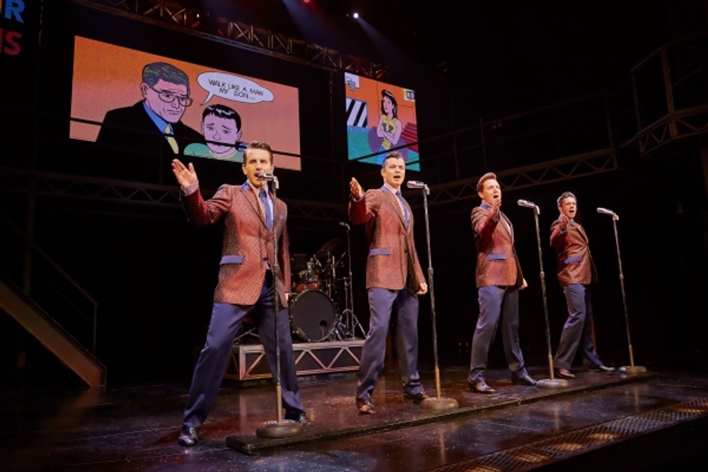 Photo Flash: First Look at New Cast of West End's JERSEY BOYS!  Image