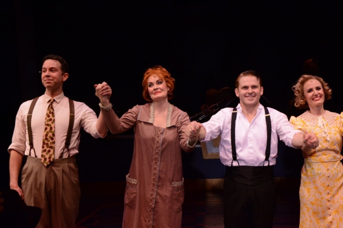 Photo Coverage: CAGNEY Cast Takes Opening Night Bows Photo Coverage: CAGNEY Cast Takes Opening Night Bows Image