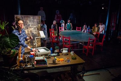 Heather Thiry and the cast Photo