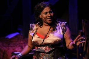 Jenny (Nikki Glenn) sings the ''Solomon Song'' Photo