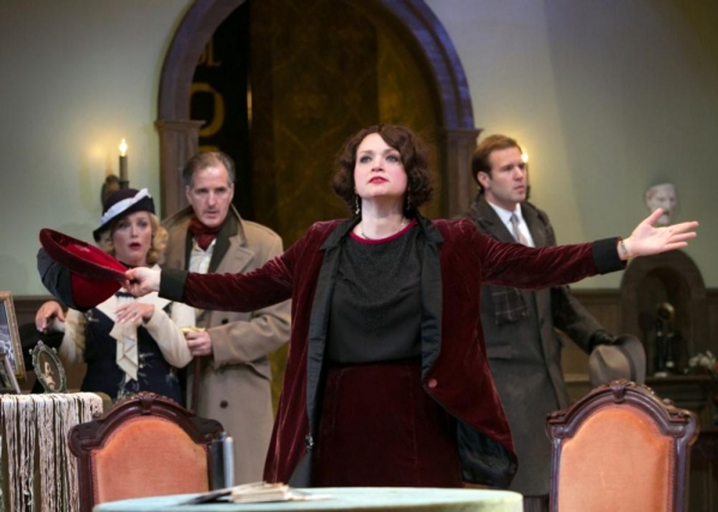 Photo Flash: First Look at The Shakespeare Theatre of NJ's THE ROYAL FAMILY  Image