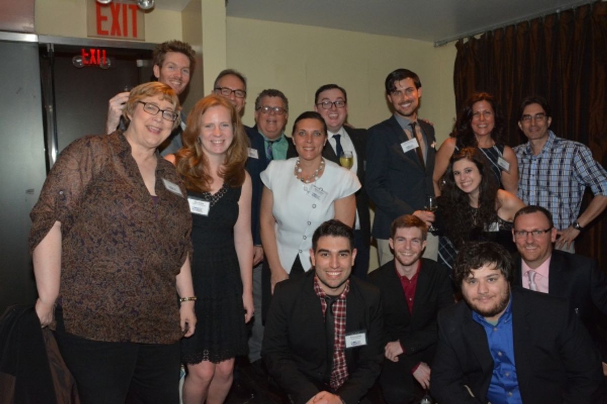 James Morgan, Andrew Levine and The Staff of The York Theatre at 