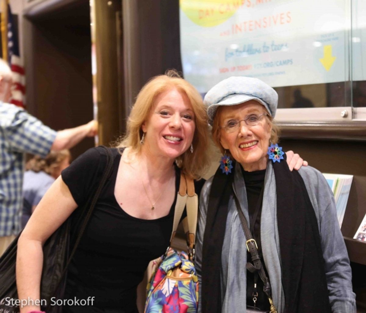 Deborah Grace Winer, series artistic director & Marni Nixon at 