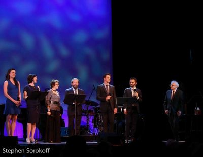 The Cast & Sheldon Harnick Photo