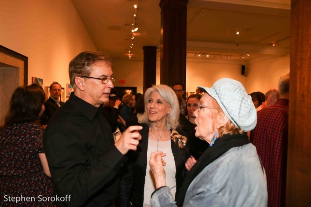 Rob Fisher, Jamie deRoy, Marni Nixon at 