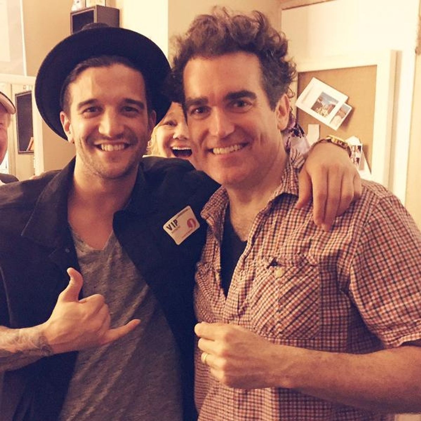 Photo Flash: Mark Ballas Visits His 'Theater Hero' Brian d'Arcy James at SOMETHING ROTTEN! Photo Flash: Mark Ballas Visits His 'Theater Hero' Brian d'Arcy James at SOMETHING ROTTEN! Image