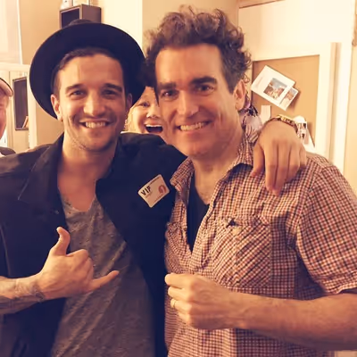 Mark Ballas, Brian d''Arcy James Photo