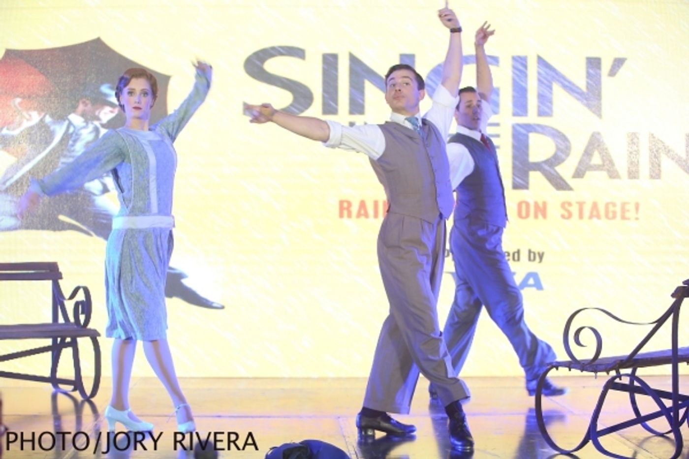 Photo Coverage: SINGIN' IN THE RAIN International Tour Cast Meet Press in Manila Photo Coverage: SINGIN' IN THE RAIN International Tour Cast Meet Press in Manila Image