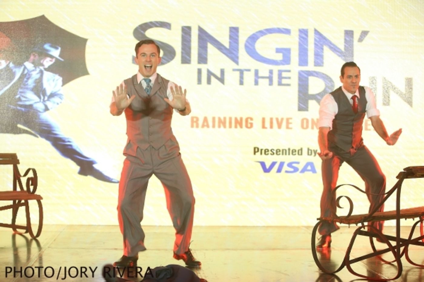 Photo Coverage: SINGIN' IN THE RAIN International Tour Cast Meet Press in Manila Photo Coverage: SINGIN' IN THE RAIN International Tour Cast Meet Press in Manila Image