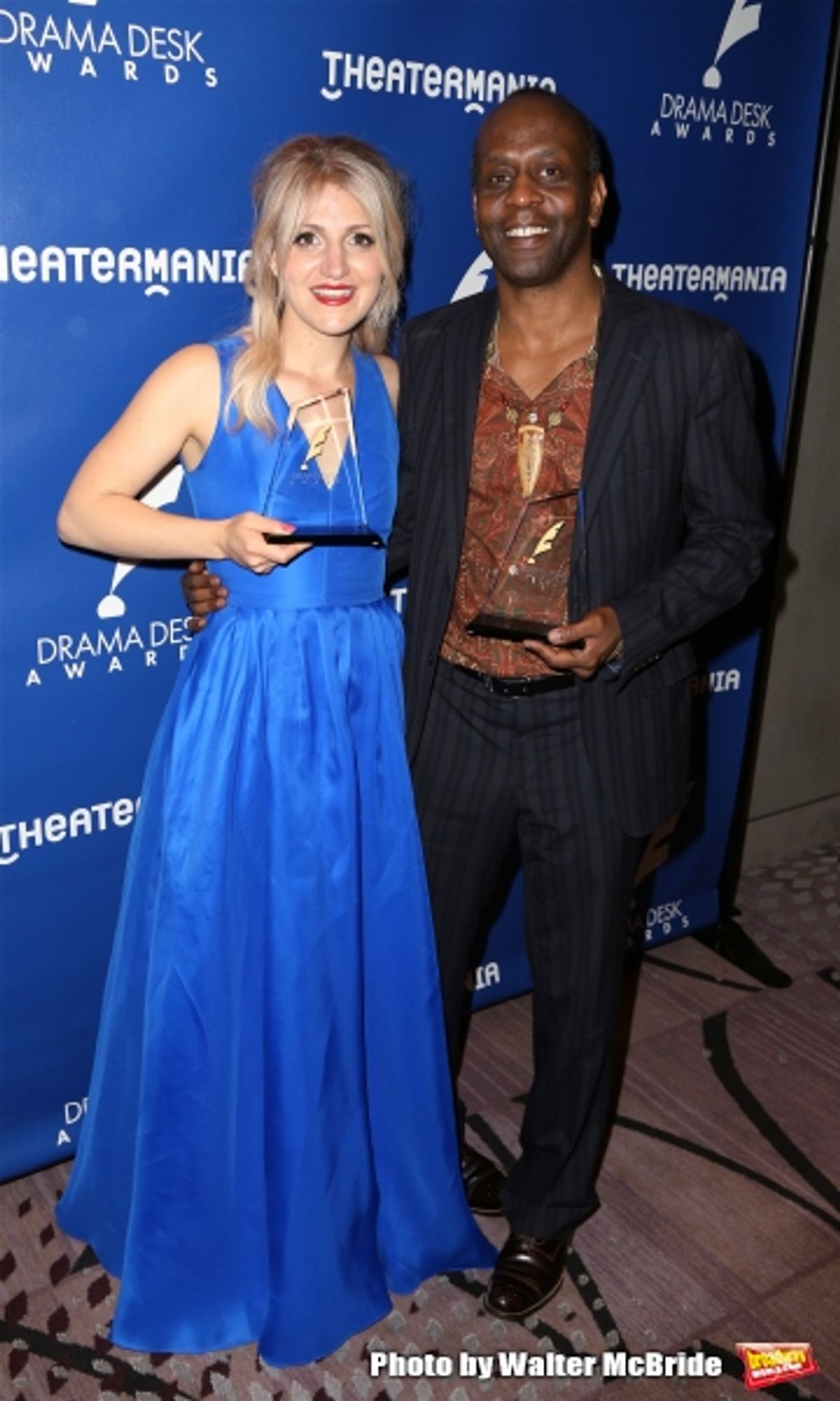 Annaleigh Ashford and K. Todd Freeman at 