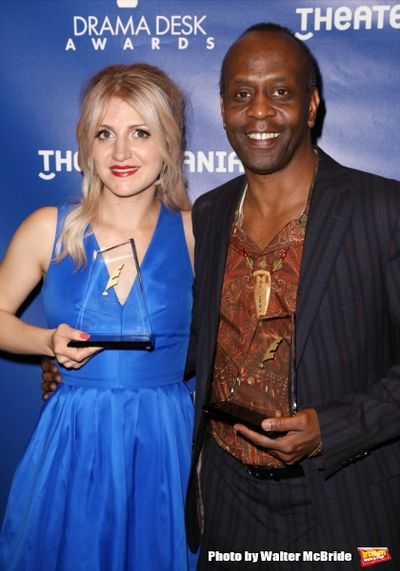 Annaleigh Ashford and K. Todd Freeman  Photo