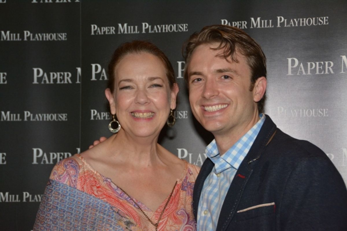 Harriet Harris and James Snyder at 